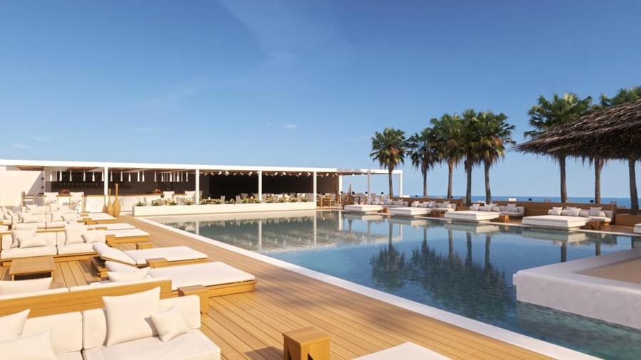 Mediterranean Beach Palace Hotel Monolithos  Exterior photo