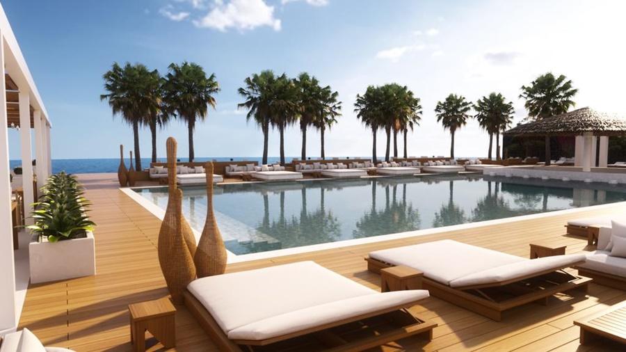 Mediterranean Beach Palace Hotel Monolithos  Exterior photo